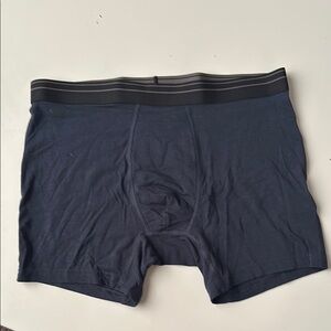 Men's Navy Boxer Briefs